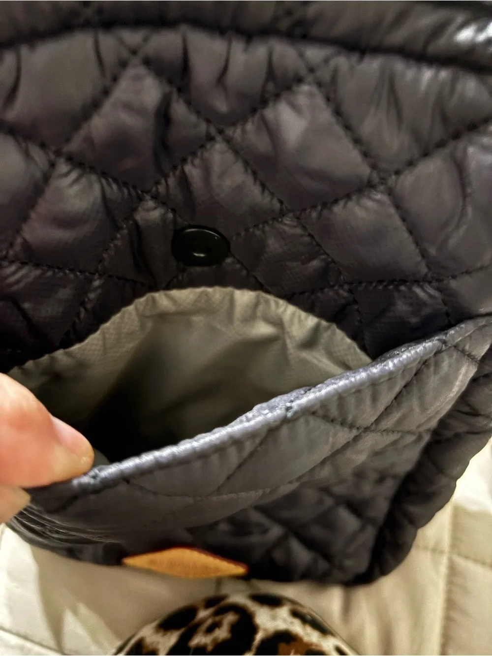 Quilted Black Crossbody Bag - MZ Wallace